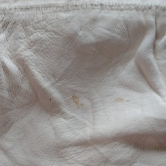 Basconi Cream Leather Stiletto Boots, SZ. 37 (6.5) - Picture 8 of 13